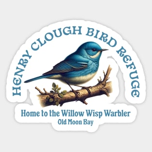 Clough Bird Refuge Sticker